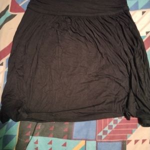 Black skirt